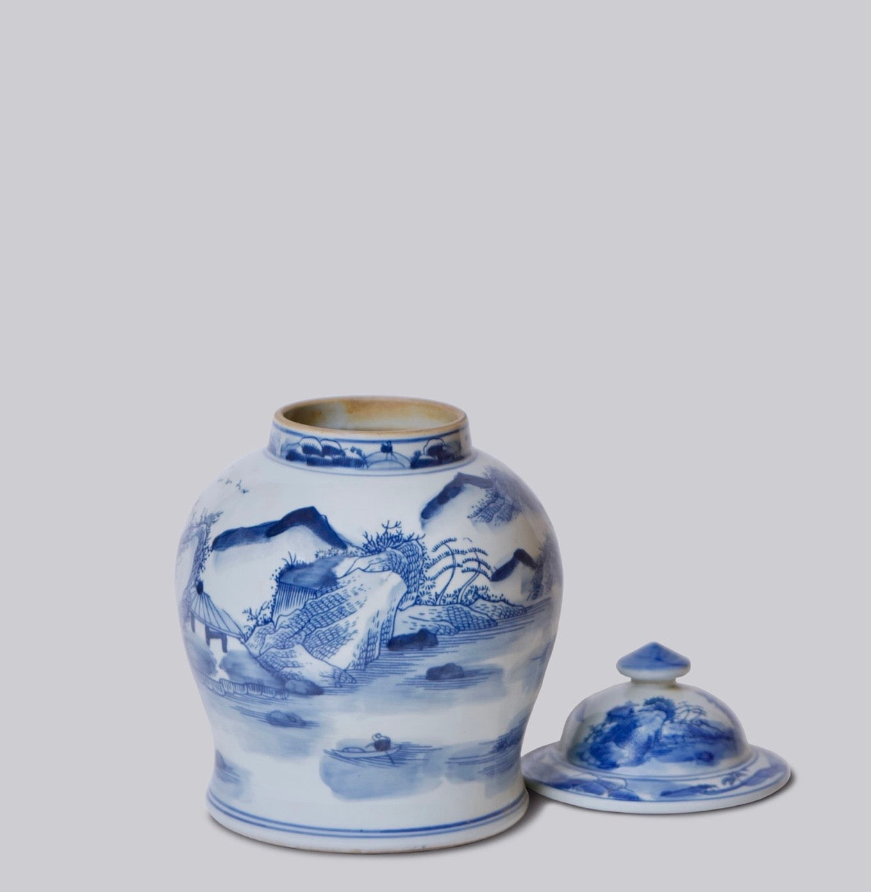 Blue Horizon Ginger Jar