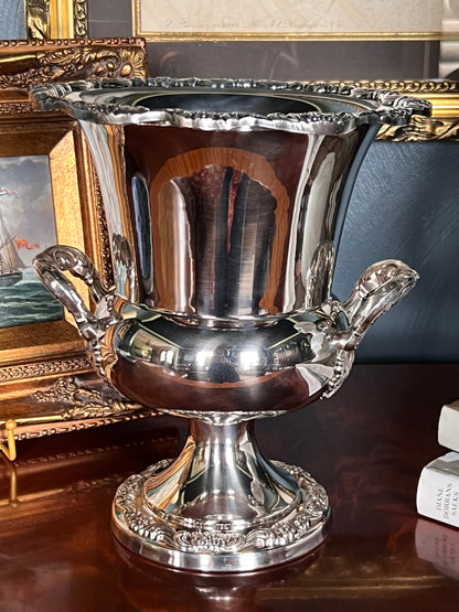 Vintage Poole England Silver-plate Champagne Cooler ECPA 423