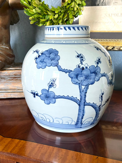 Heritage Cherry Blossom Temple Jar