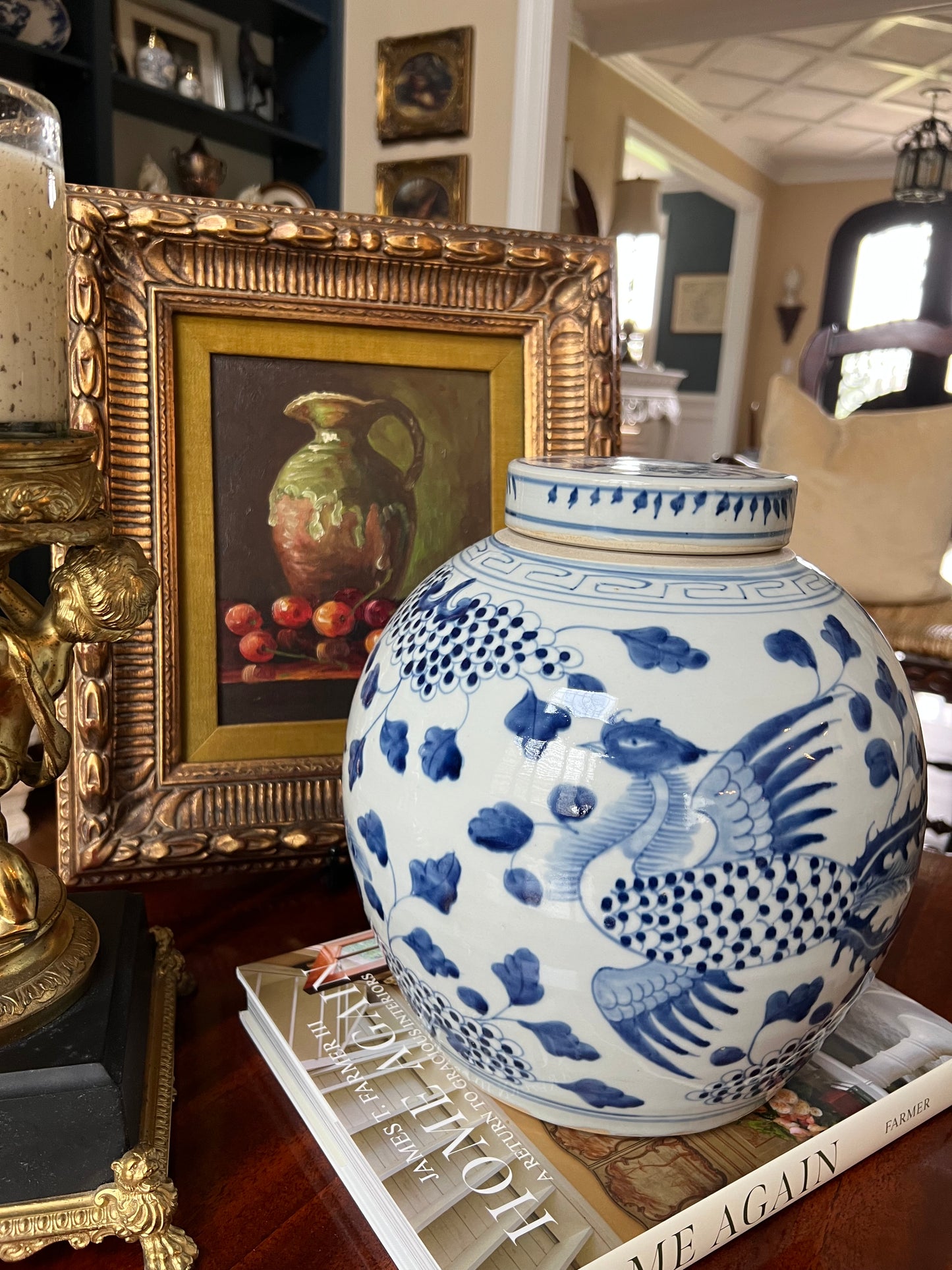 Aviary Pavilion Jar 11" T