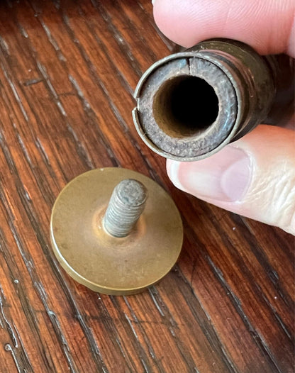 Antique Brass Wax Seal Stamper – Southern Pine Co. of Georgia, Dated 1895