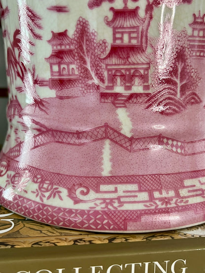Pink Pagoda Garden Cachepot