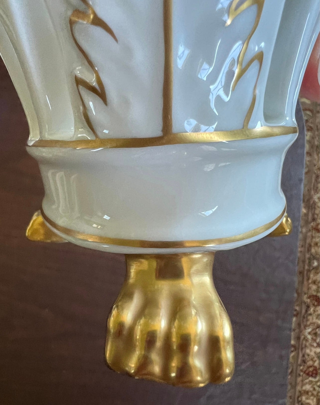 Vintage Vista Alegre Reticulated Oval Bowl