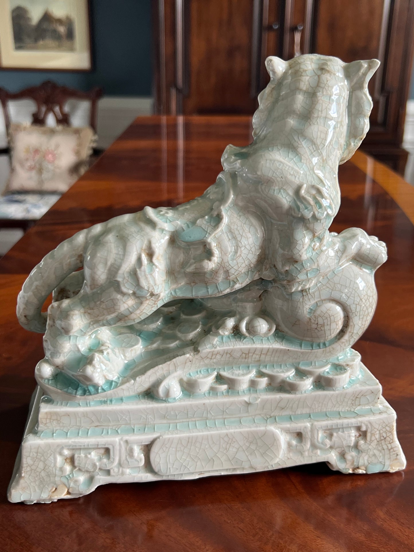 Celadon Tiger Guardian