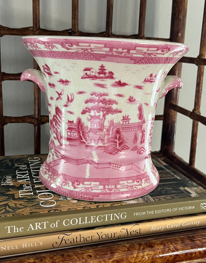 Pink Pagoda Garden Cachepot