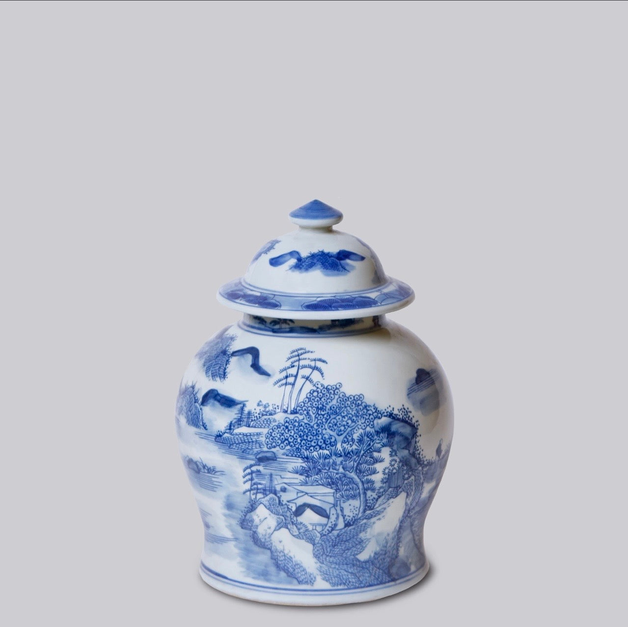 Blue Horizon Ginger Jar