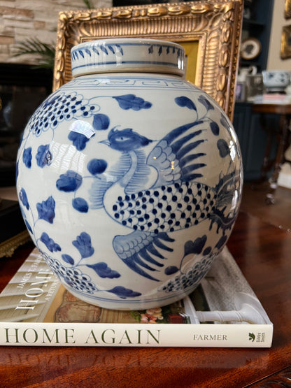 Aviary Pavilion Jar 11" T