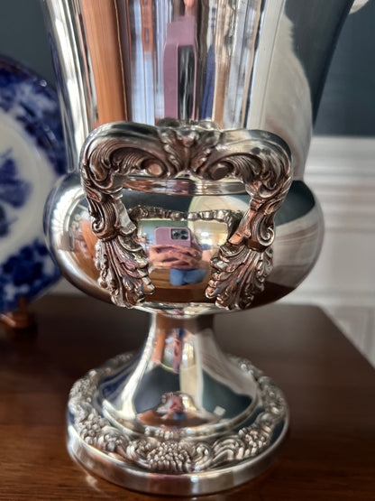 Vintage Poole England Silver-plate Champagne Cooler ECPA 423