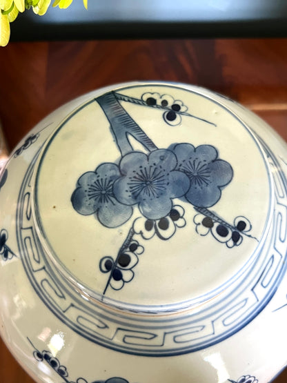 Heritage Cherry Blossom Temple Jar