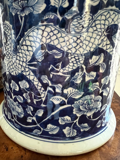 Dynasty Dragon Porcelain Cachepot