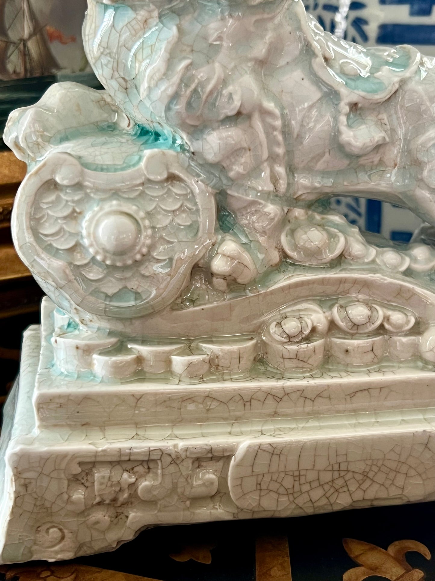 Celadon Tiger Guardian