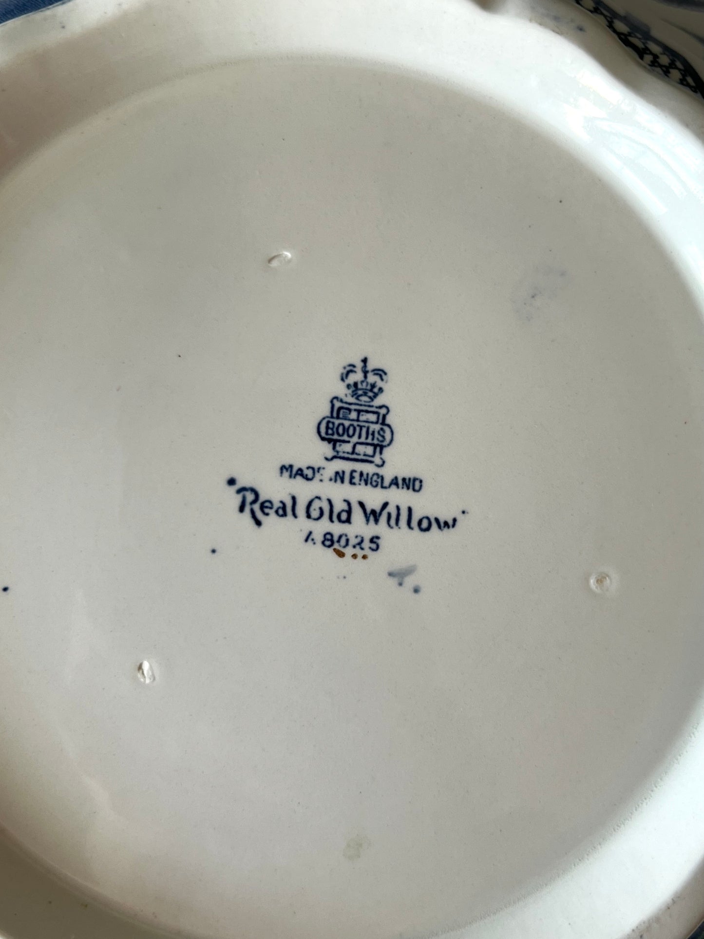 Vintage Booths “Real Old Willow” Covered Tureen – English Blue & White Transferware