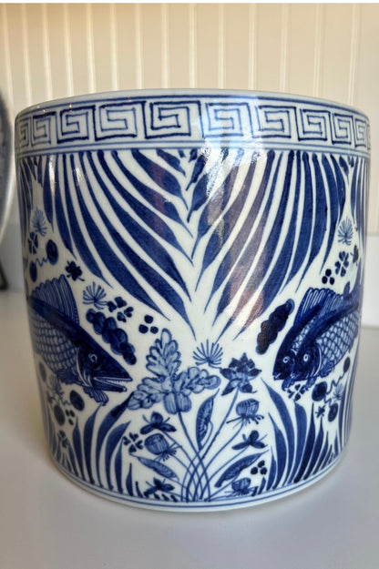 Under the Sea Chinoiserie Planter