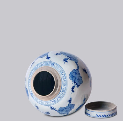 Heritage Cherry Blossom Temple Jar