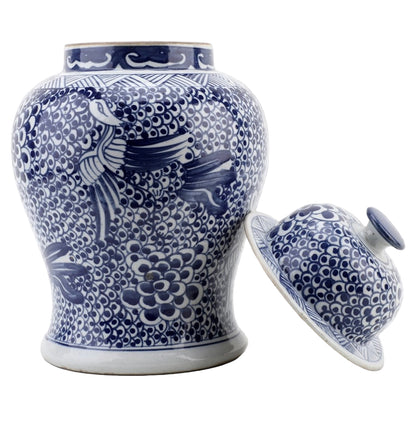Phoenix Court Temple Jar 14” Tall