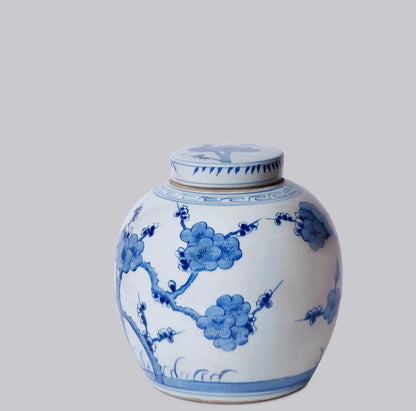 Heritage Cherry Blossom Temple Jar